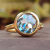 Moissanite Engagement Ring with dazzling sparkle.