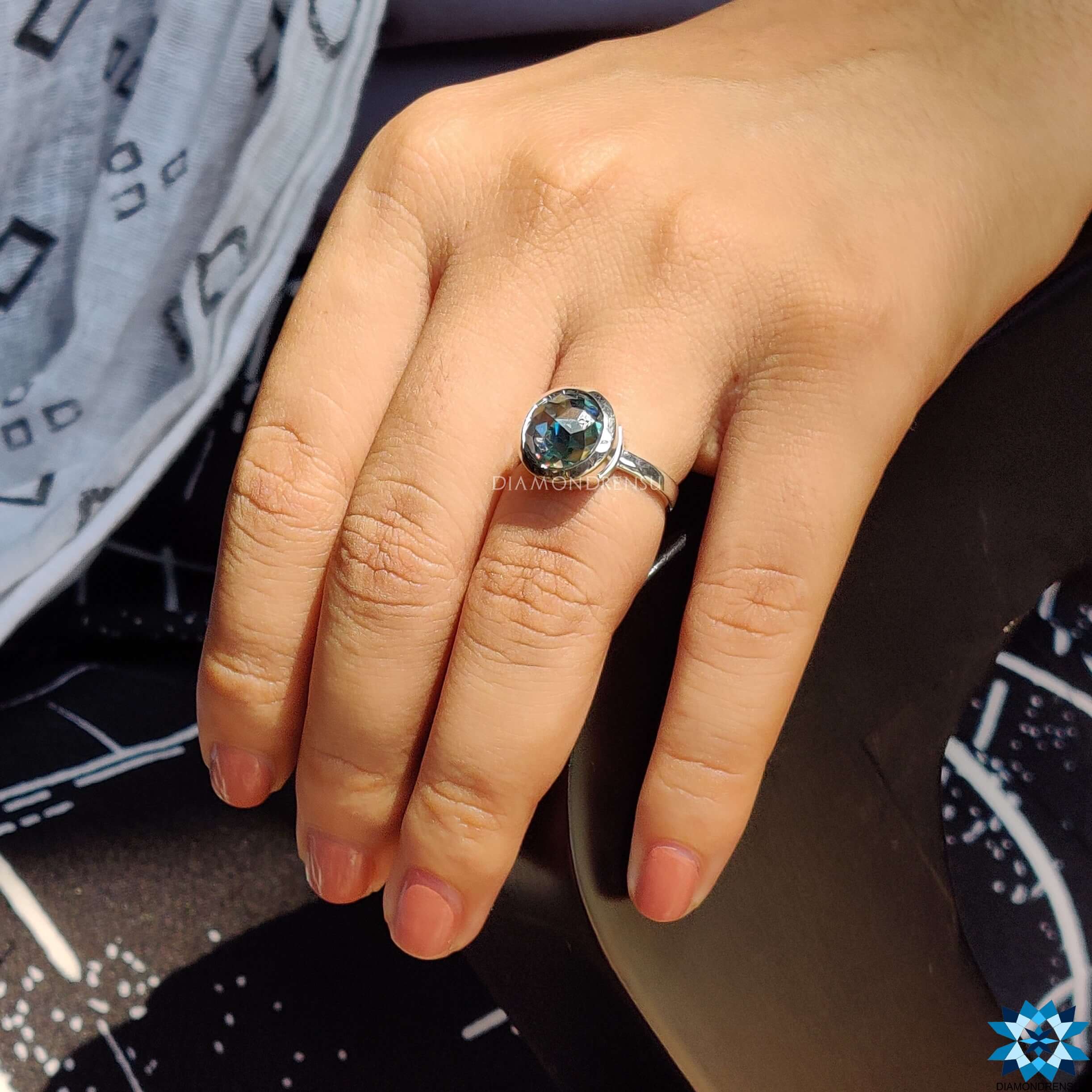Handmade jewelry diamondrensu UK ring