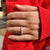 Beautifully crafted asscher wedding band for modern brides. Beautifully crafted asscher wedding band for modern brides.
