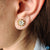 moissanite earrings - diamondrensu moissanite earrings - diamondrensu