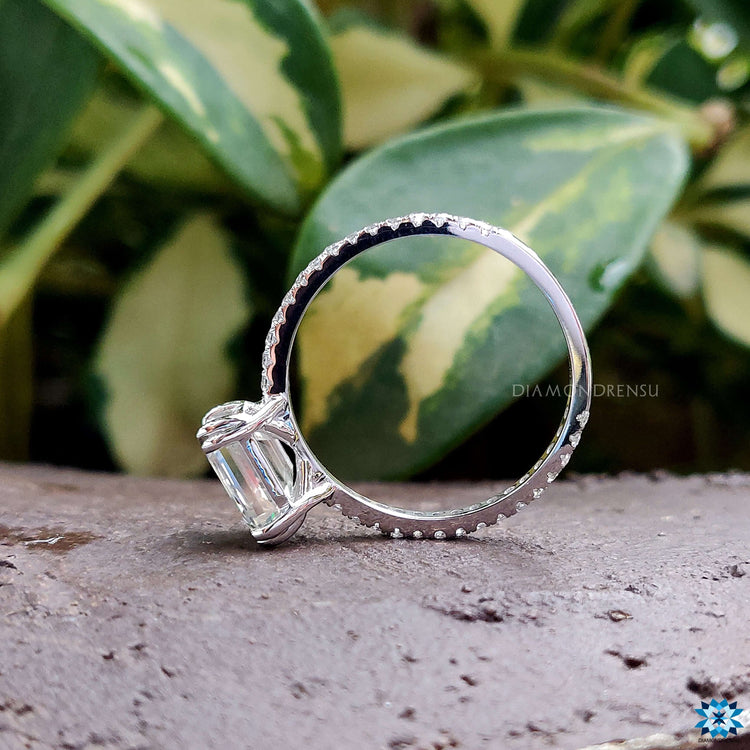 UK engagement ring moissanite for engagement ring custom ring