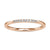Round cut diamond gold band with 1/4 eternity style.
 Round cut diamond gold band with 1/4 eternity style.