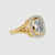 Buy engagement ring with lab grown cushion cut halo diamond.