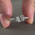 Engagement ring with pave details from Diamondrensu UK
