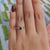 black moissanite engagement ring bezel setting Round Cut Moissanite handmade jewellery Buy engagement ring