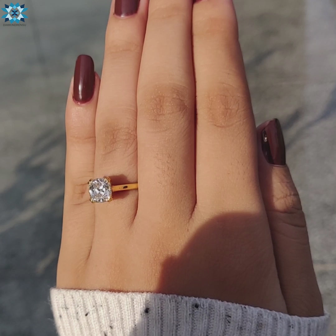 Double prong ring diamondrensu UK ring