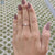 Diamondrensu UK handmade round engagement ring.