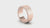 Diamondrensu UK wedding band in rose gold with eternity design.
