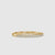 Custom half eternity wedding band with lab diamonds.