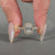 Pave setting ring crafted in yellow gold.
