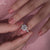 Handmade jewellery with a cushion cut diamond for modern sophistication