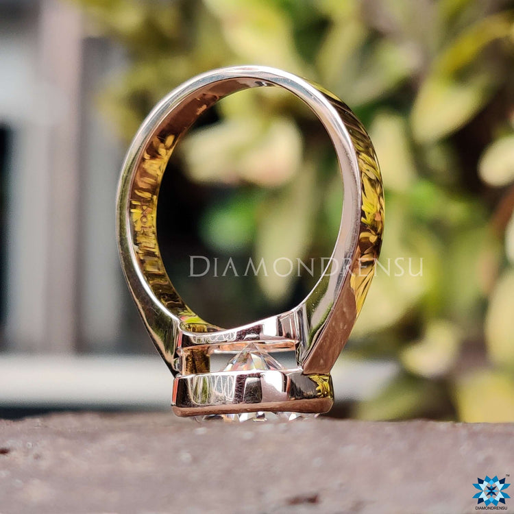Simple engagement ring for everyday wear