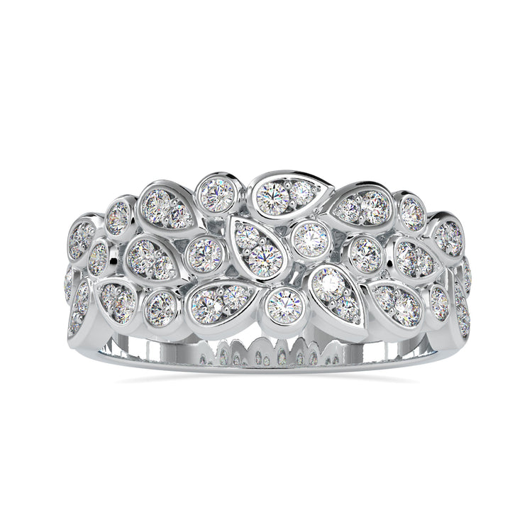 Handmade band from Diamondrensu UK in rose gold.