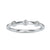 Bezel set wedding band with round lab grown diamonds.
 Bezel set wedding band with round lab grown diamonds.