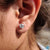 stud moissanite earring stud moissanite earring