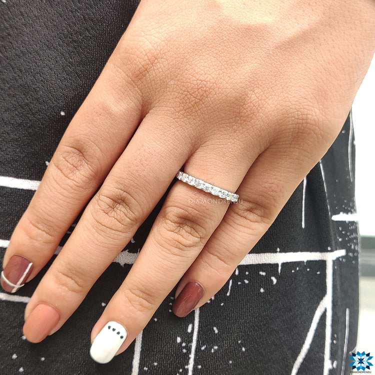 custom moissanite jewelry - diamondrensu