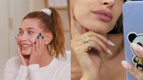 Hailey Bieber Engagement Ring – Simple & Sleek