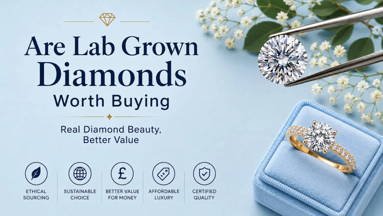 Lab grown diamond ring and loose diamond for UK buyers