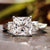 Princess Cut Moissanite Engagement Rings