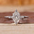 Dutch Marquise ring in white gold setting.

