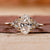 Oval Cut Engagement Ring with 4 prong ring
