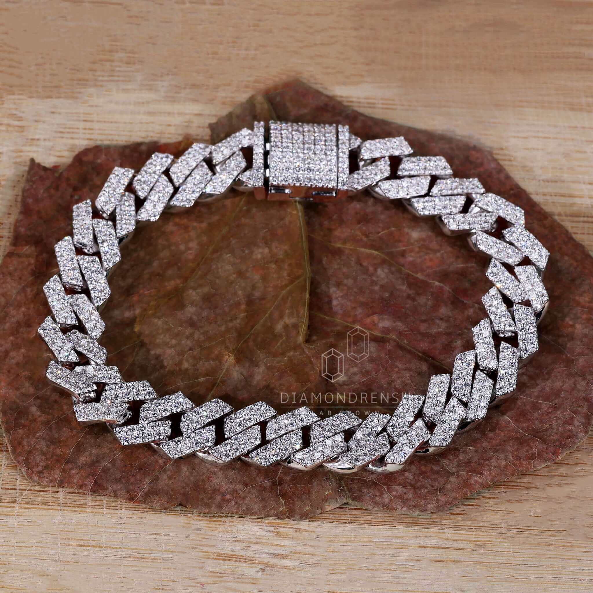 lab created diamond bracelet