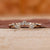 U shaped wedding band in yellow gold.
