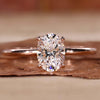 oval diamond engagement ring