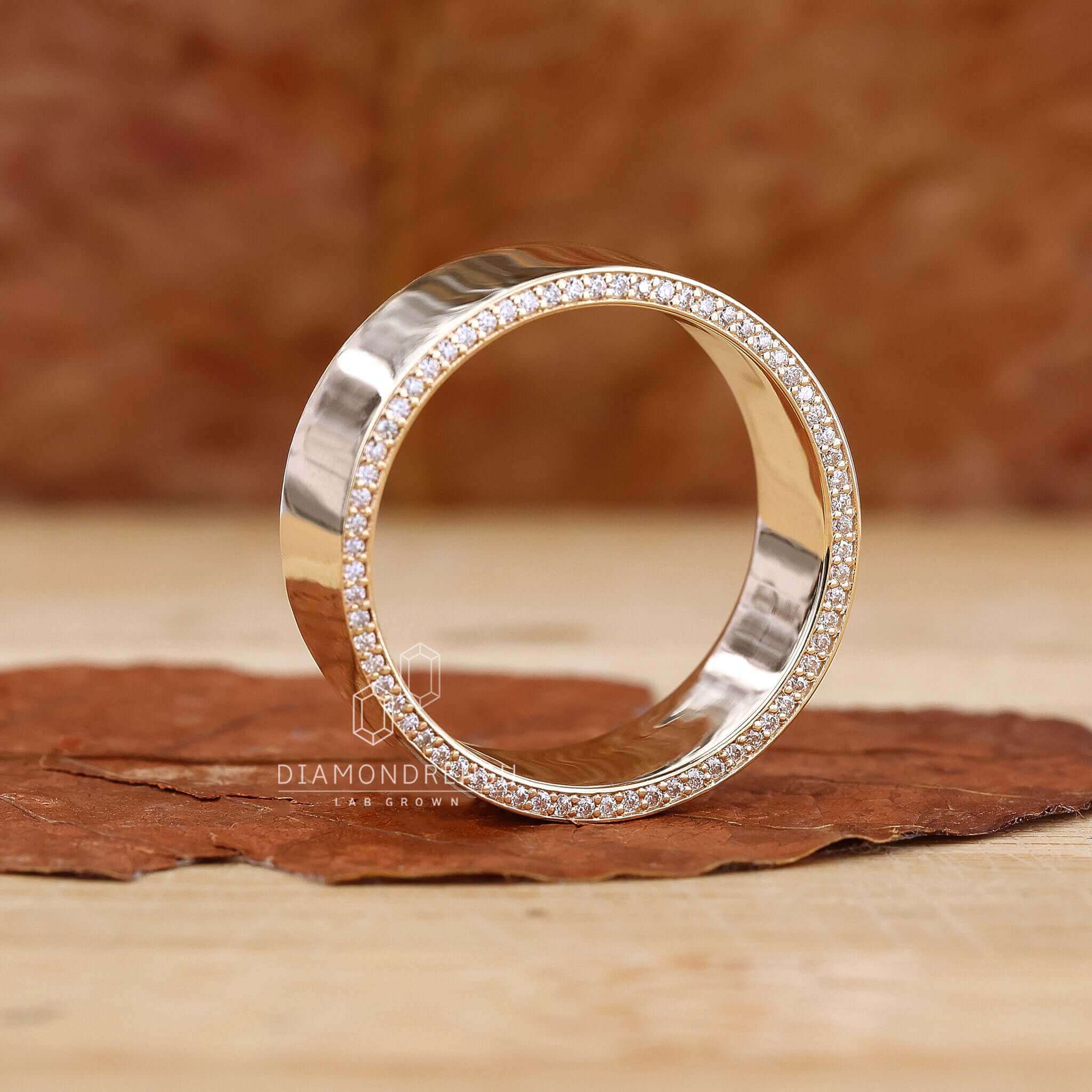 Channel Set Mens Wedding Band crafted to perfection with premium materials.