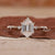 Hexagon Engagement Ring with IGI certified lab grown diamond.

