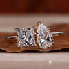 lab grown diamond engagement ring