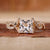 Princess Cut Diamond Ring is made with yellow gold ring.
