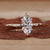 Elegant marquise diamond ring with a timeless design.