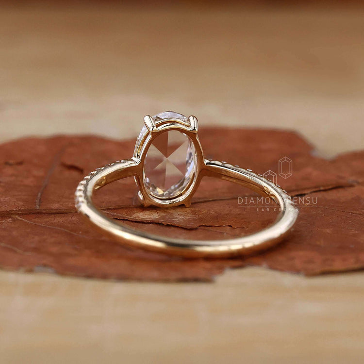 Pave diamond ring with a dazzling and luxurious finish.