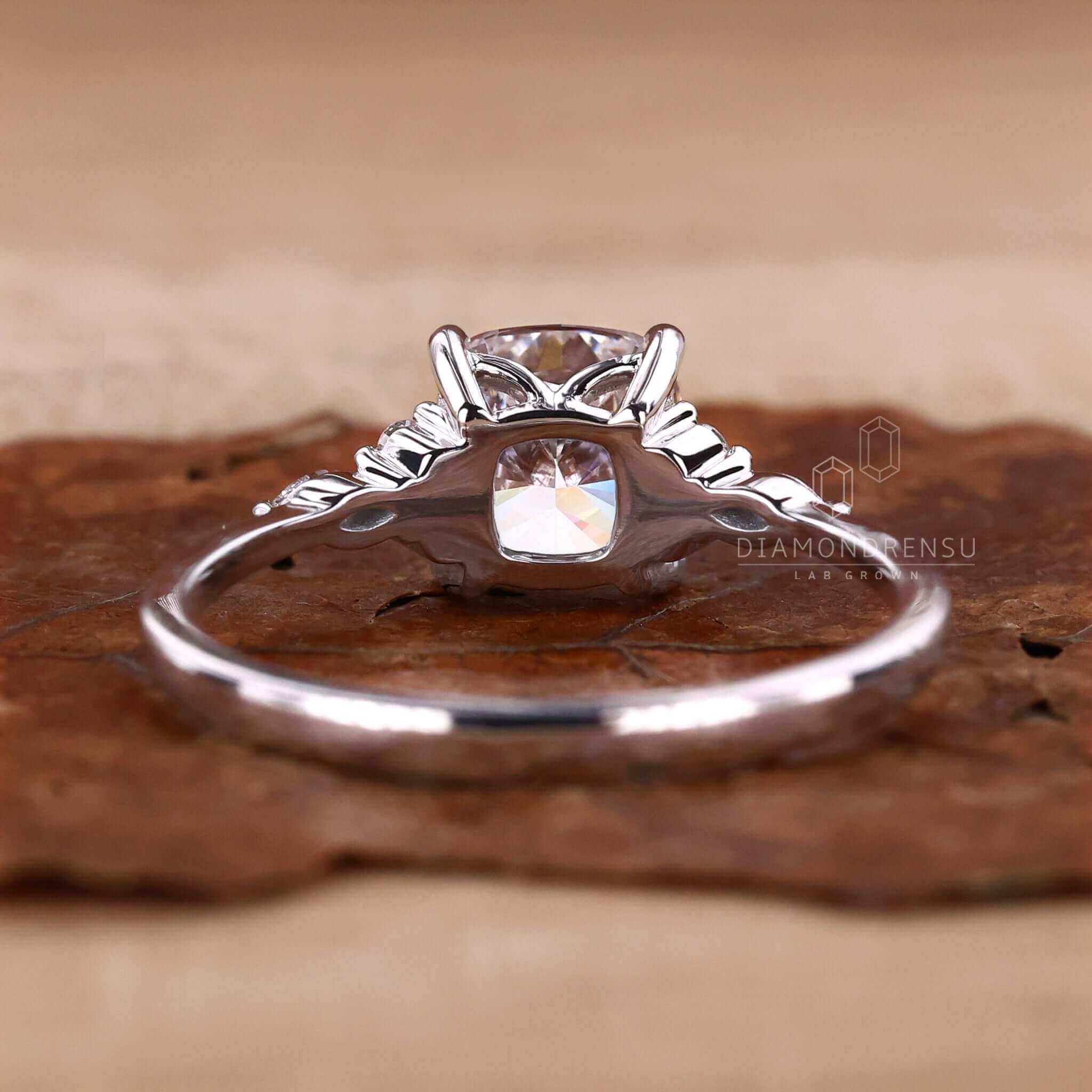 lab grown diamond ring