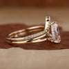 Chevron style wedding ring.
