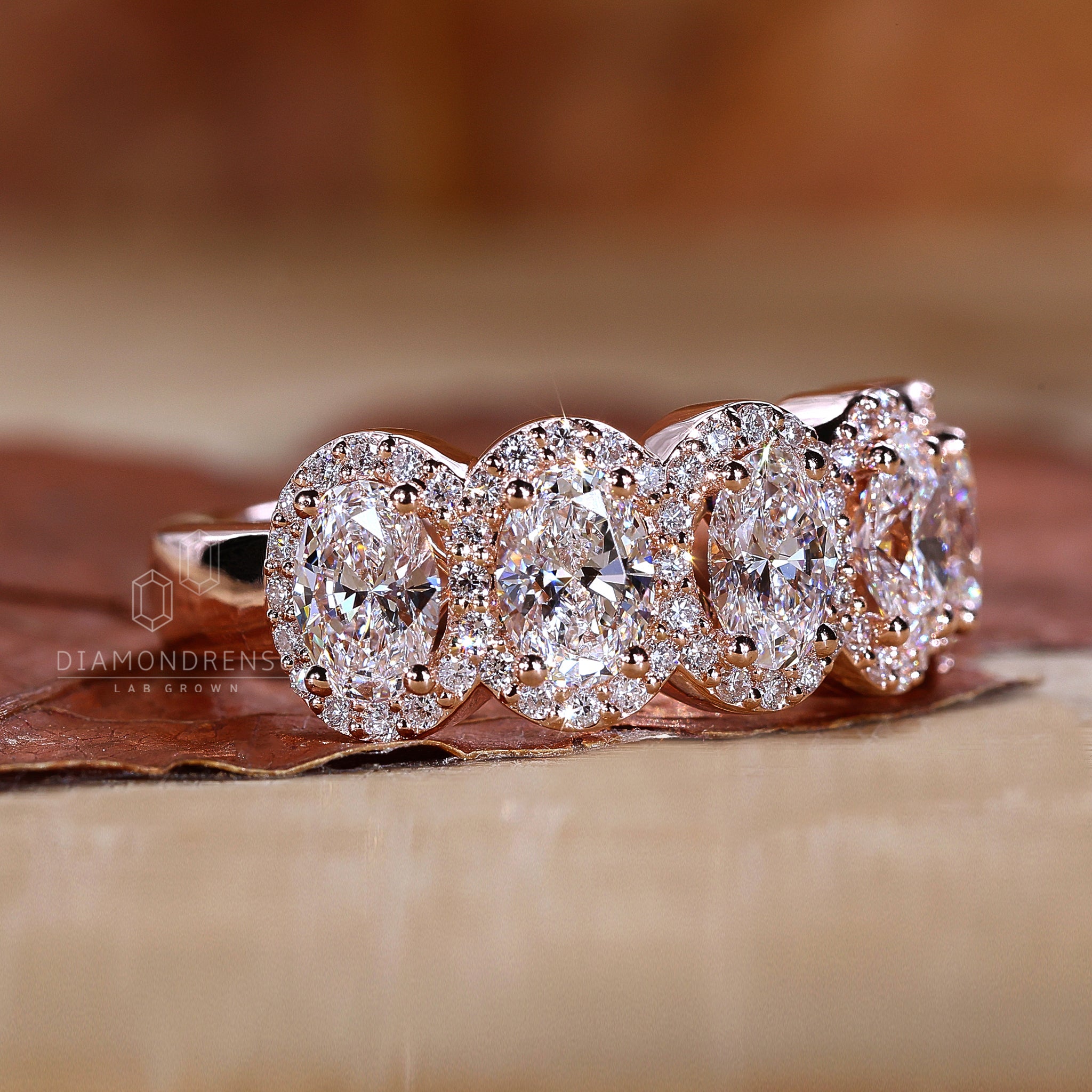 IGI certified ring with verified diamond quality and trusted grading.
