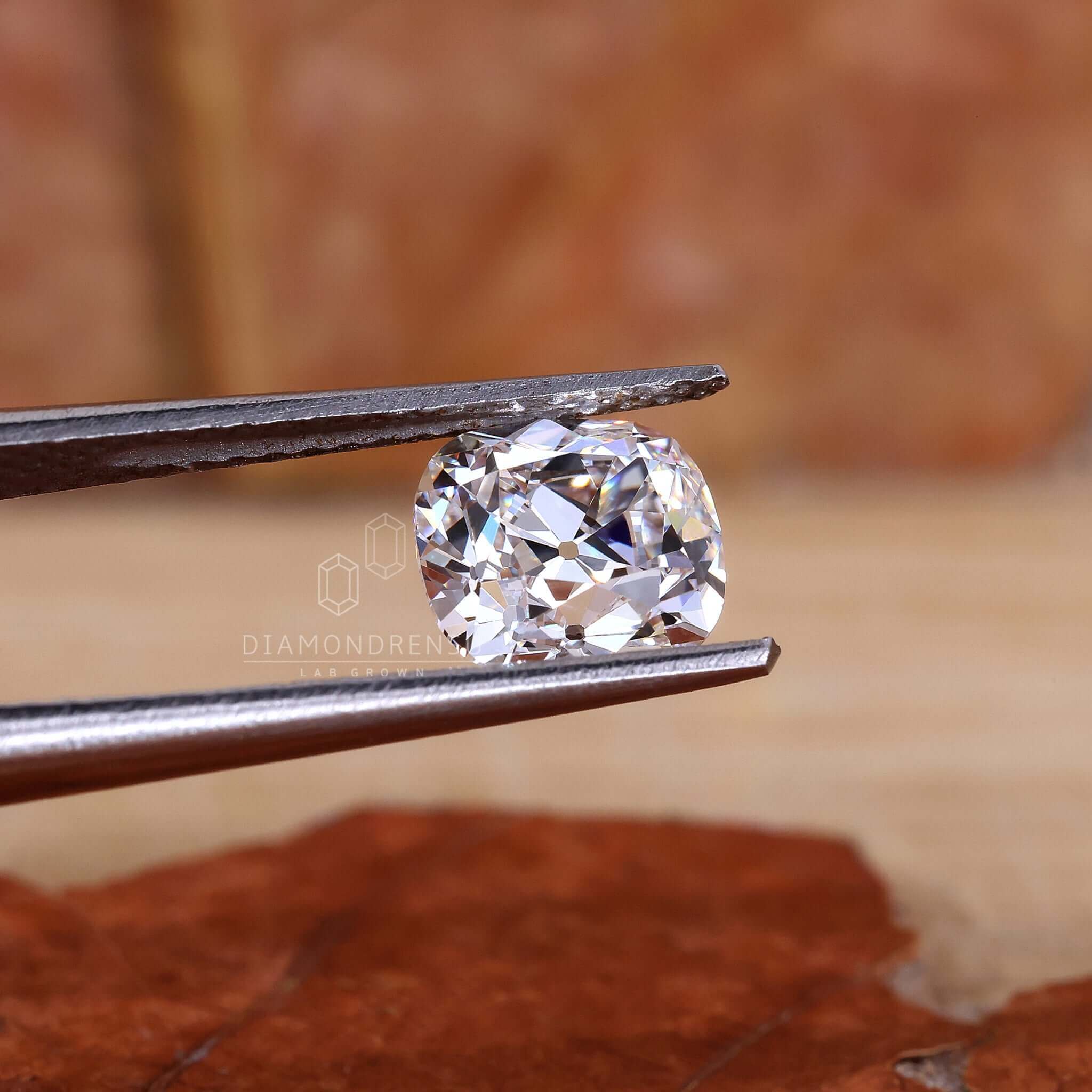 cushion cut lab diamond