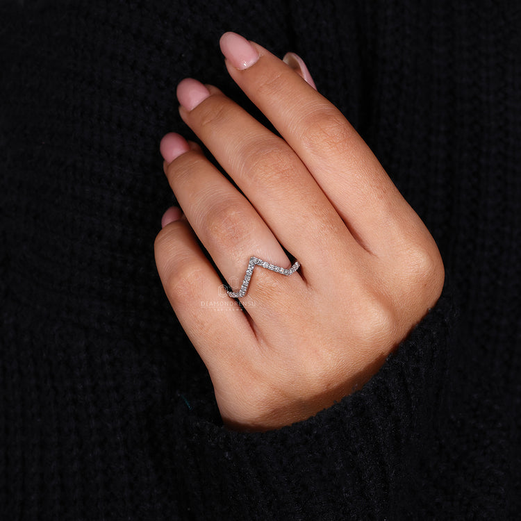 Lab Grown Diamond ring set in a prong style for lasting brilliance.