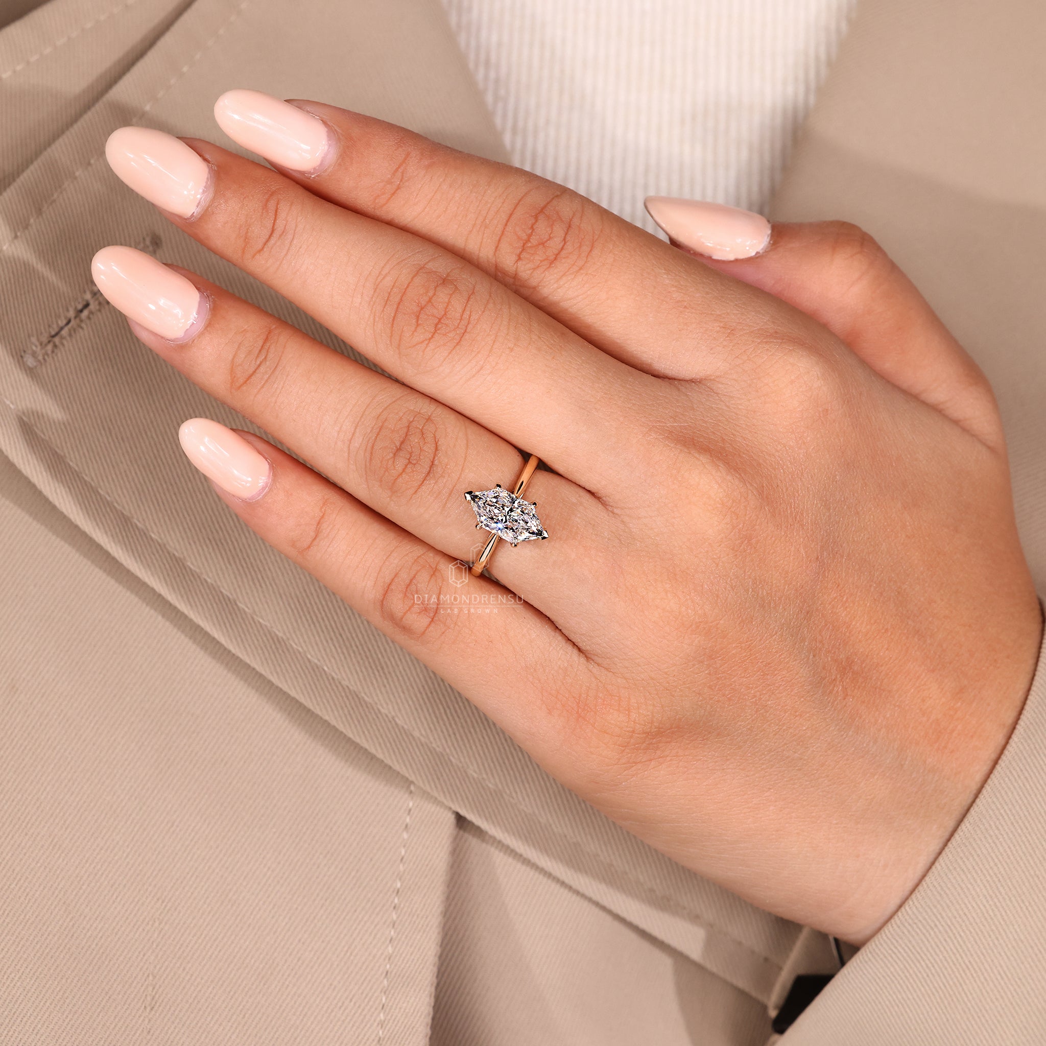 Unique ring made with skilled artistry.
