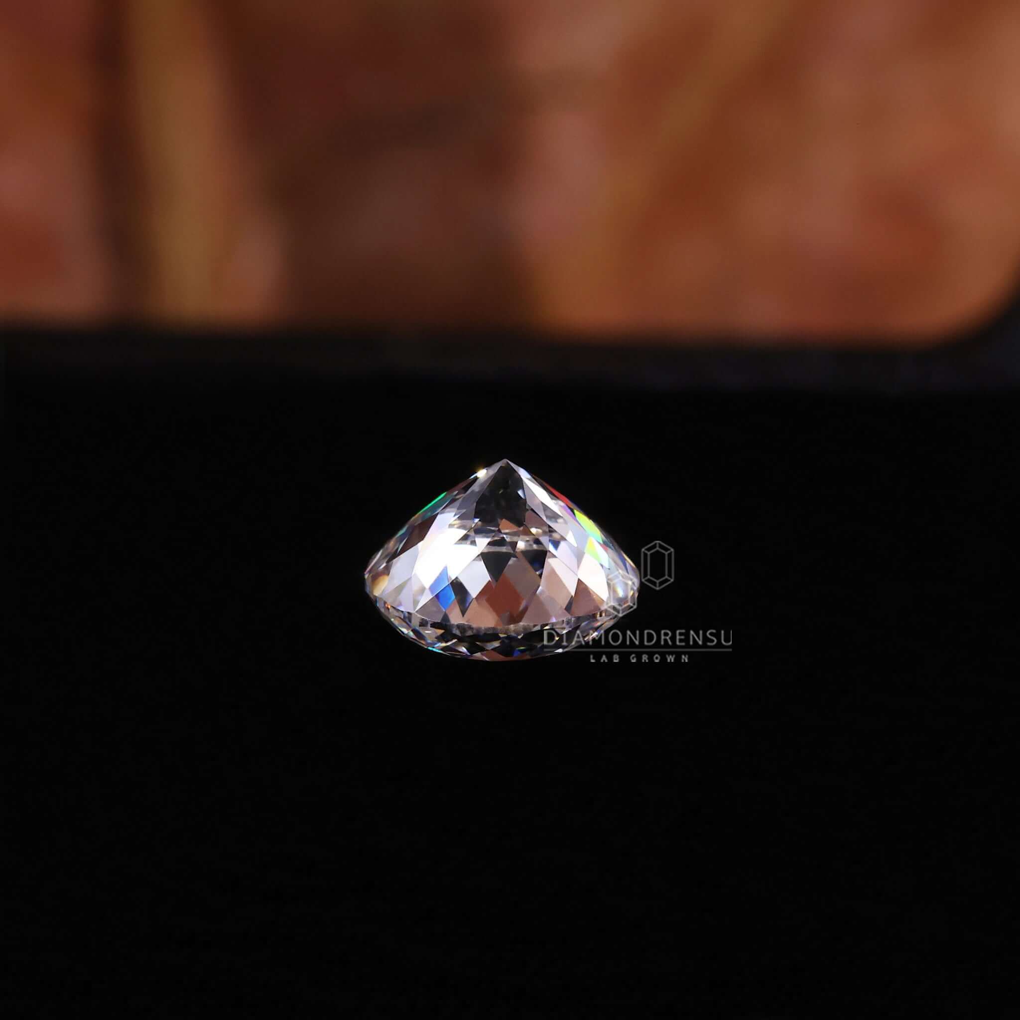 portuguese cut lab grown diamond