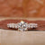 Round cut diamond ring with detailed milgrain ring setting.
