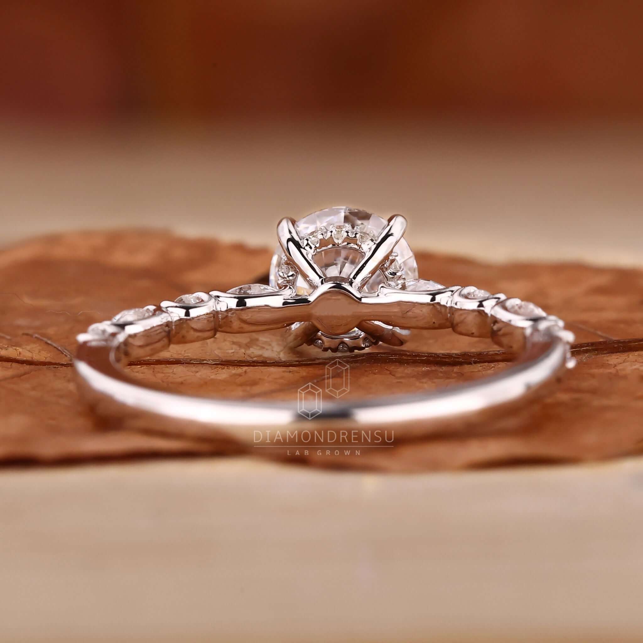 Classic marquise engagement ring perfect for proposals.