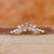 Tiara Wedding Band in prong setting
