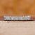 Princess Cut Wedding Band in prong setting
