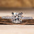 cushion cut engagement ring