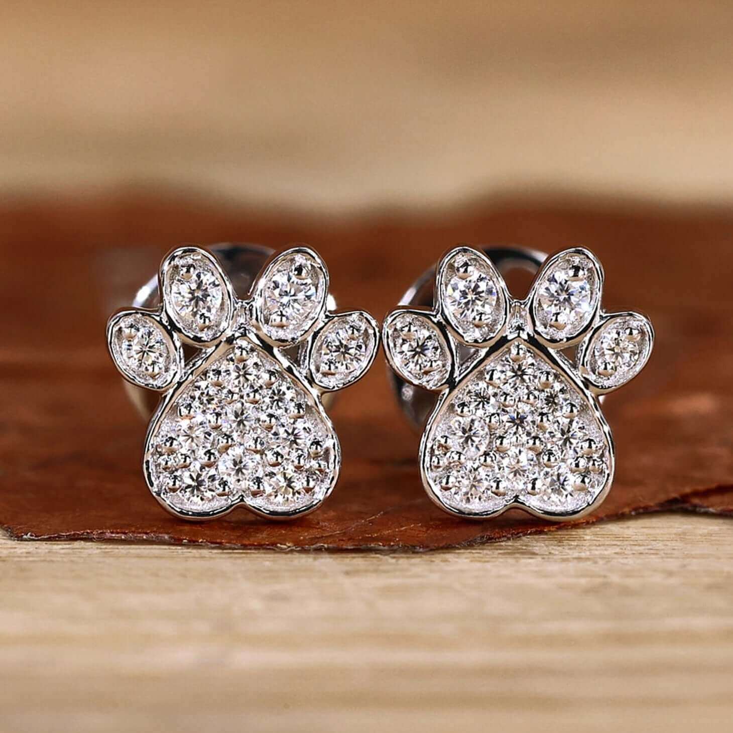 diamond stud earrings