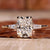 cushion diamond ring