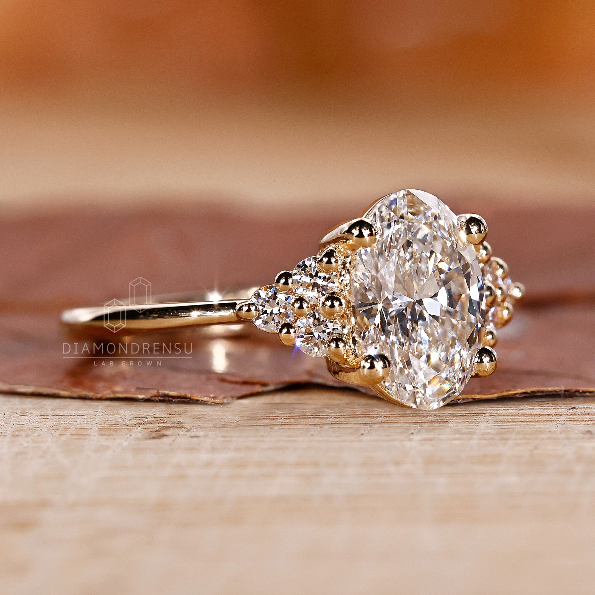 Diamondrensu UK ring styled as Diamondrensu UK engagement ring
