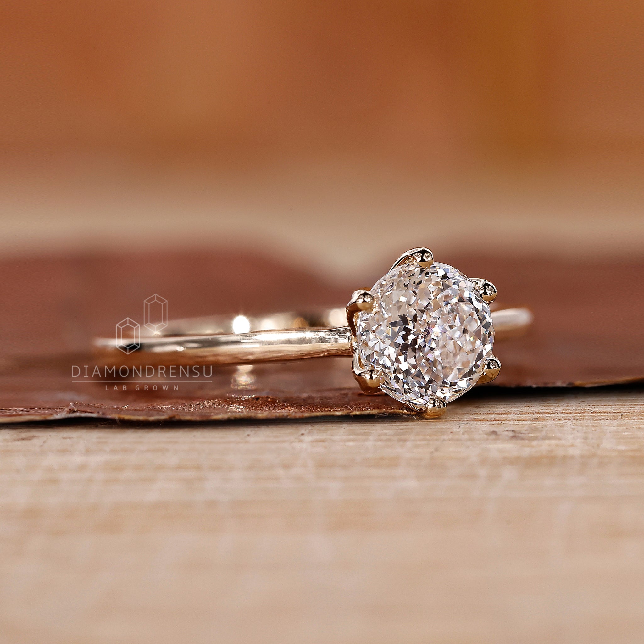 Prong Setting Ring showcasing secure and elegant prong details.
